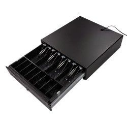 Cajón portamonedas HS-330A negro medidas 330 X 335 X 105