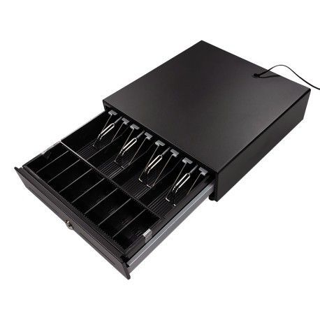 Cajón portamonedas HS-330A negro medidas 330 X 335 X 105