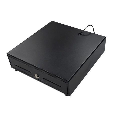 Cajón portamonedas HS-330A negro medidas 330 X 335 X 105