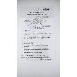 DP8340 STAR HOJA DESATASCADORA PAPER JAM CLEANING TOOL