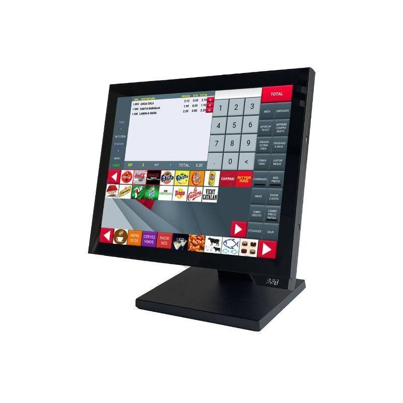 TPV BST EDGE táctil Intel Celeron J6412 8 GB RAM 128 GB SSD HDMI