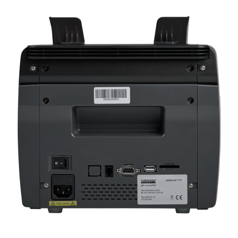 Ratiotec contadora de billetes Rapidcount T 575