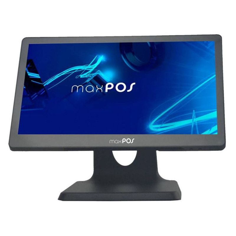 Monitor táctil capacitivo 15,6 pulgadas MAXPOS Flat LED negro HDMI VGA