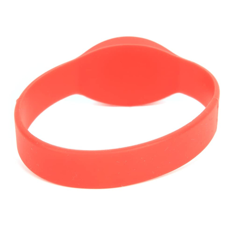 Pulsera RFID silicona 125 kHz 65 mm. color naranja