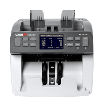 CashTester BC 243SD contadora y detectora de billetes falsos multidivisa con conteo por valor y mezcla