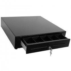 Cajón portamonedas HS-460 negro medidas 460 X 465 X 100
